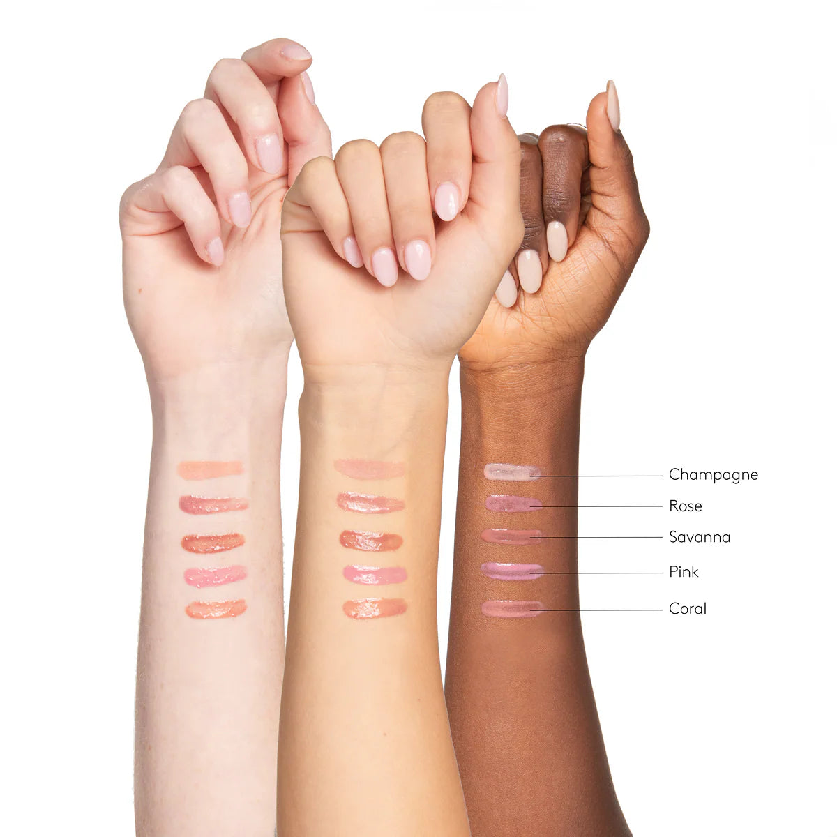 Peptide Lip Shine SPF 30 (shade rose)